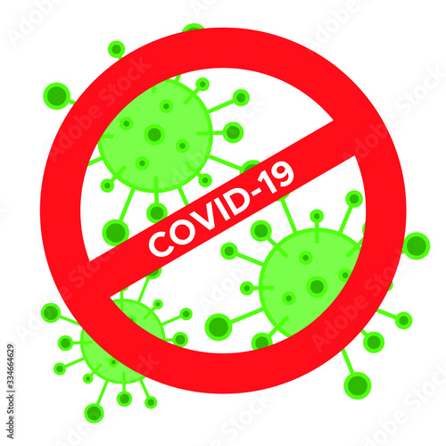 Vivid illustrations about the virus and protection against coronavirus. Suitable for printing on informational posters and messages.