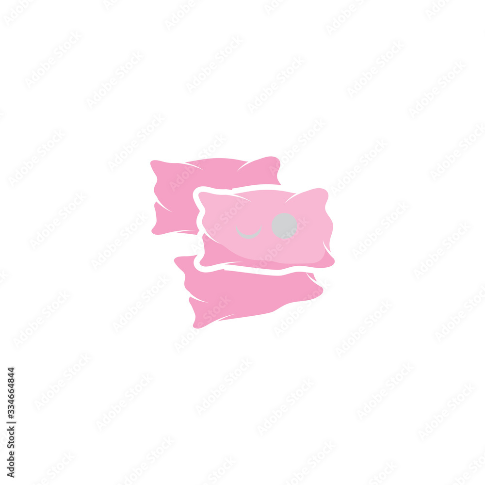 Pillow Logo Template vector symbol Pillow Logo Template vector symbol