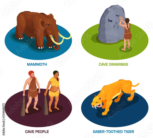 Prehistoric Life Compositions Set