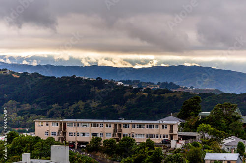 Cloudy day in Wellington, New Zealand © Natalia