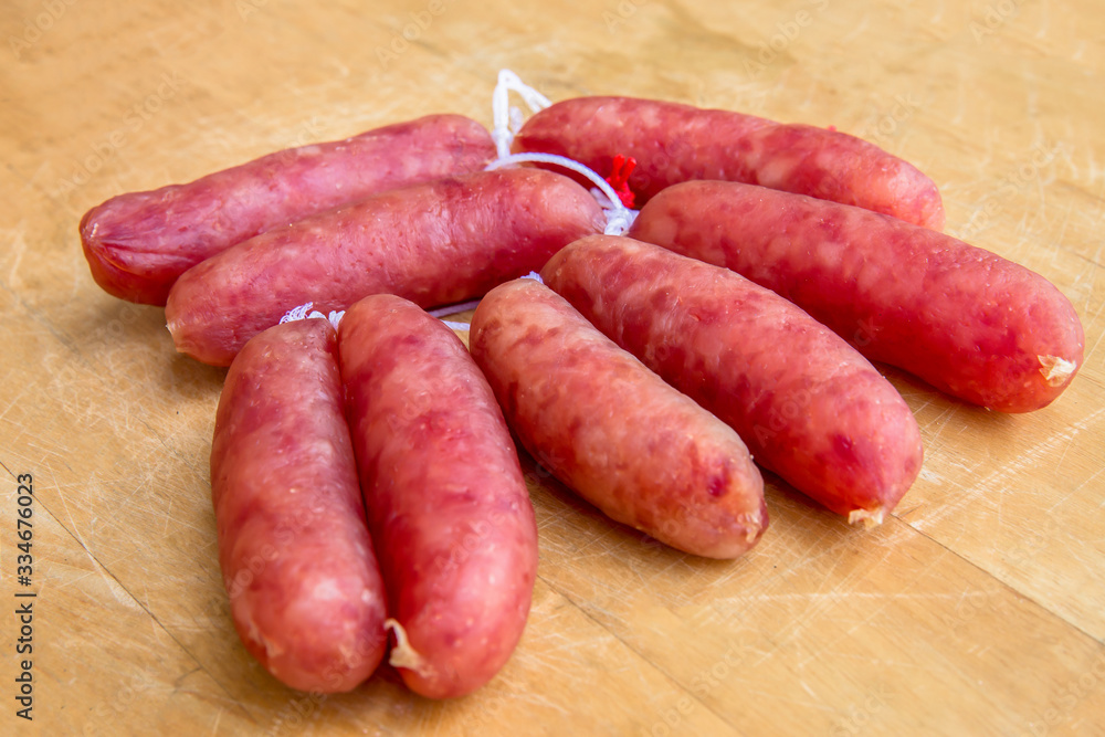 Sausage, Asian Food, Dried Food, Fat - Nutrient, Food Sausage, Asian Food, Dried Food, Fat - Nutrient, Food