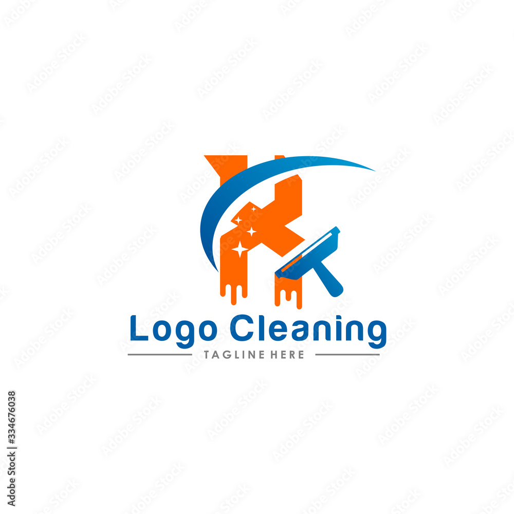 Initial letter logo X cleaning clean service logo icon vector template. Initial letter logo X cleaning clean service logo icon vector template.