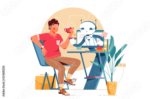 Modern robot assistant