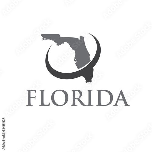 florida map logo designs and constructions