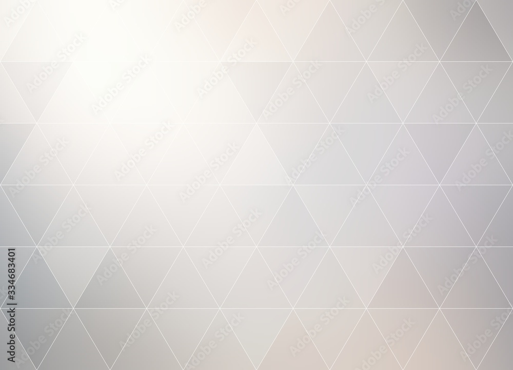 Clear triangles light grey blur background. Geometric simple pattern. Clear triangles light grey blur background. Geometric simple pattern.