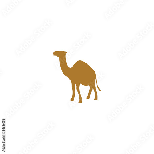 Animal Camel Logo Design Template