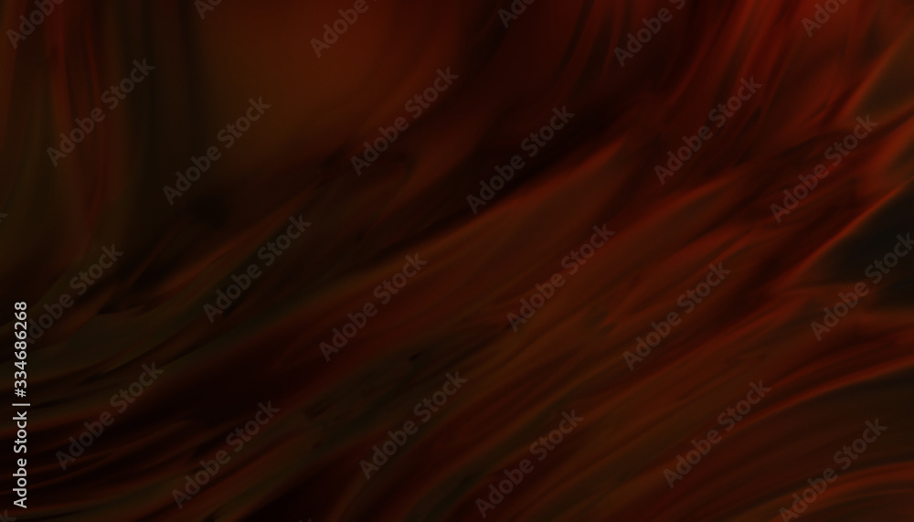 Obraz premium Fluid abstract background with colorful gradient. 2D illustration of modern movement.