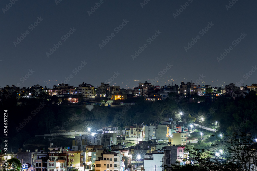 Kathmandu City at Night