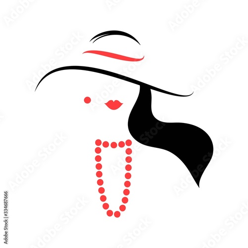 Woman in the hat