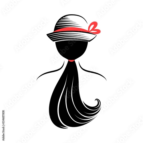 Woman in the hat