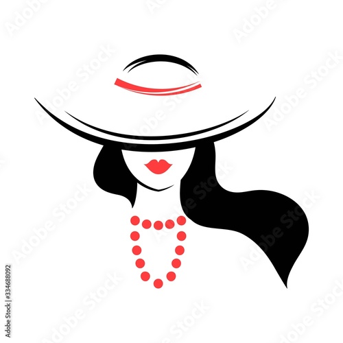 Woman in the hat