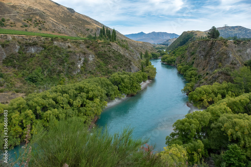  Kawarau River in the Central Otago area near Queenstown, New Zealand