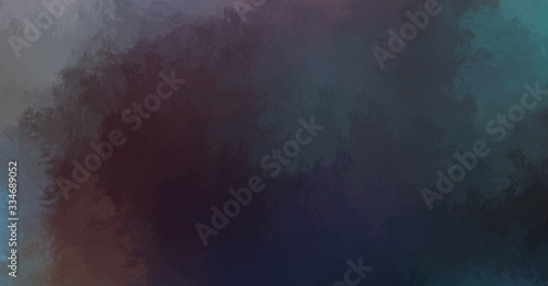 Brushed Painted Abstract Background. Brush stroked painting. Strokes of paint. 2D Illustration.