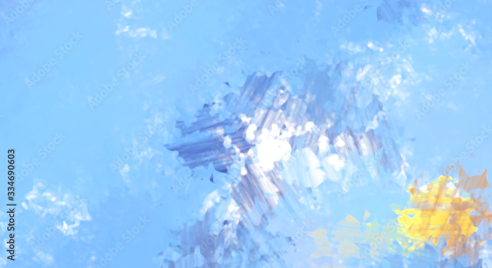Obraz premium Brushed Painted Abstract Background. Brush stroked painting. Strokes of paint. 2D Illustration.