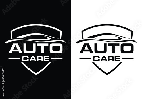 Abstract Car logo sign symbol for Automotive Company.