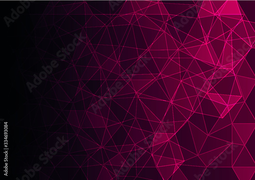 Geometric abstract polygonal background (vector)