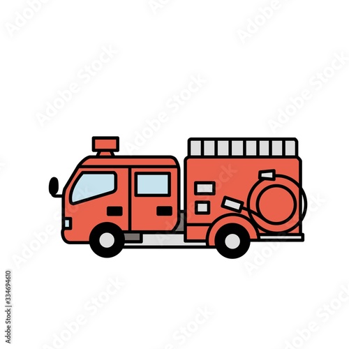 消防車 © stock-tarou