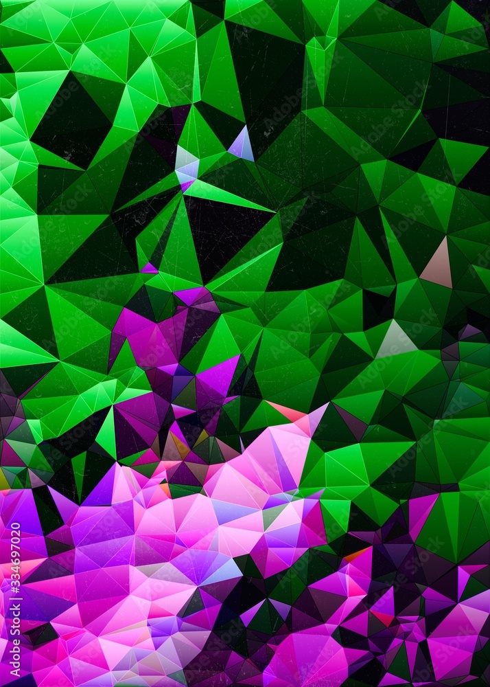Fototapeta premium Abstract Colorful Geometrical Artwork,Abstract Graphical Art Background Texture,Modern Conceptual Art