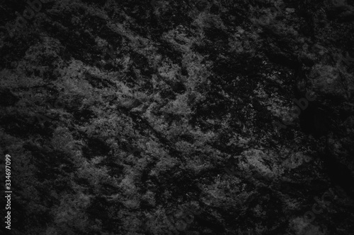 Black background of a stone texture - Dark stage background