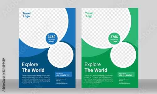Business Travel Flyer Template