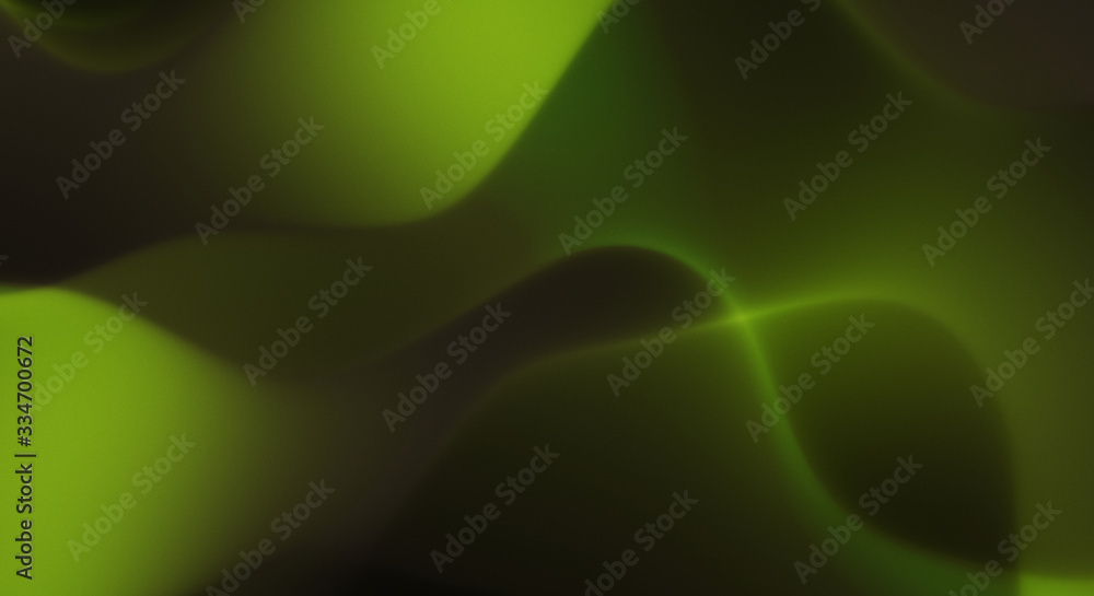 Abstract background. Fractal waves of magic energy and light motion. Colorful wallpaper template of glowing moving light shapes.