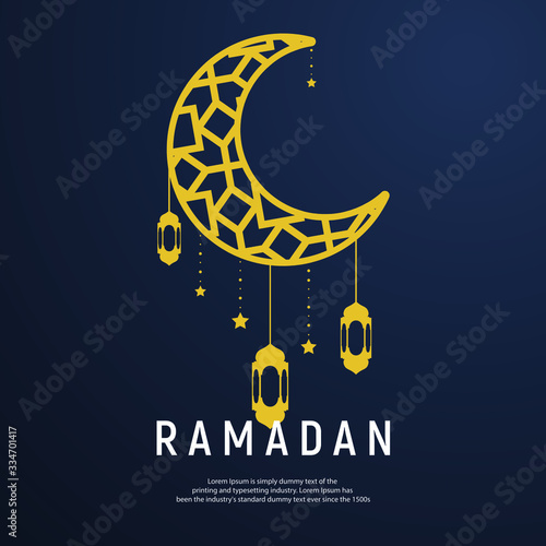 Ramadan Kareem greeting ornament 