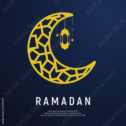 Ramadan Kareem greeting ornament 