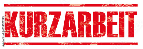 Kurzarbeit Stempel