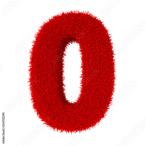-   3D illustration. Three-dimensional letters and numbers made of green grass  isolated on a white background  are intended for creating postcards  posters  and inscriptions.
