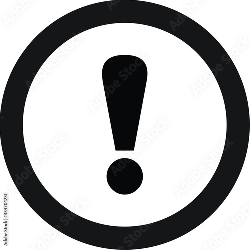 Caution icon danger warning icon