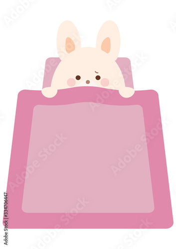 不眠症 眠れないうさぎのイラスト Stock ベクター Adobe Stock