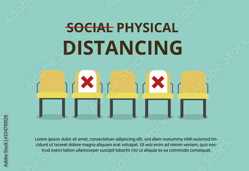 Physical Distancing Banner