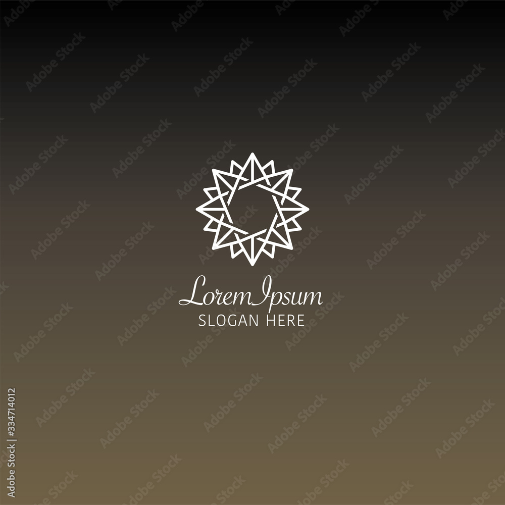 Geometric modern logo design template Geometric modern logo design template