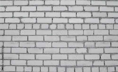 white brick wall with a medium texture