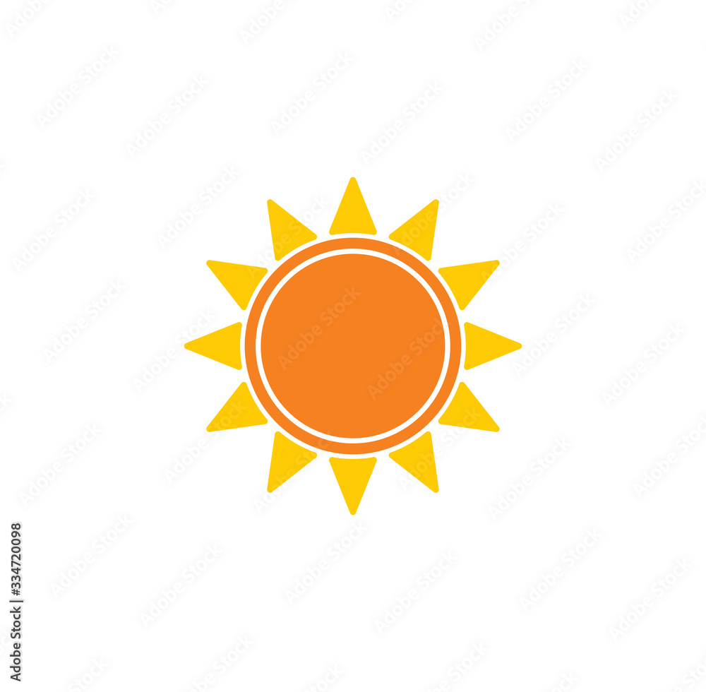 Sun related icon on background for graphic and web design. Creative illustration concept symbol for web or mobile app Sun related icon on background for graphic and web design. Creative illustration concept symbol for web or mobile app