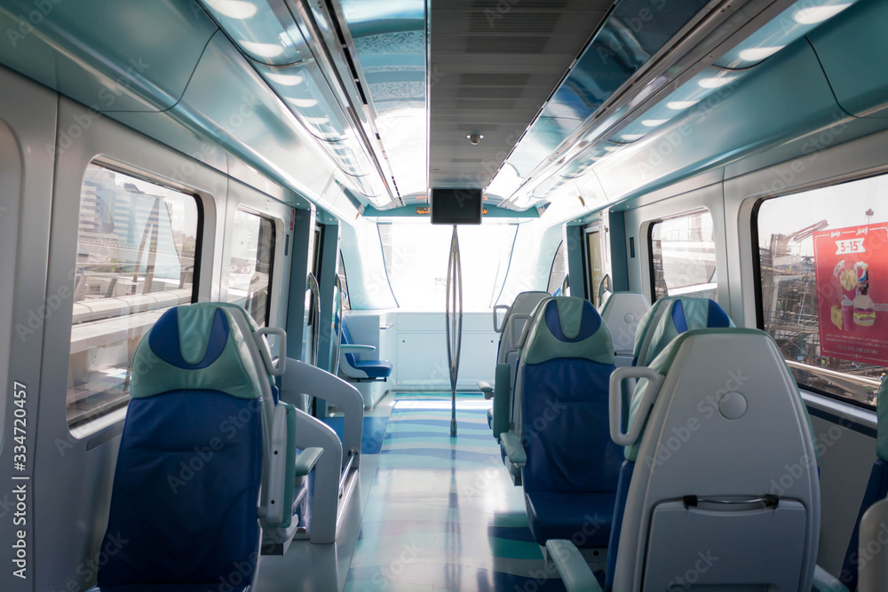 modern passenger train