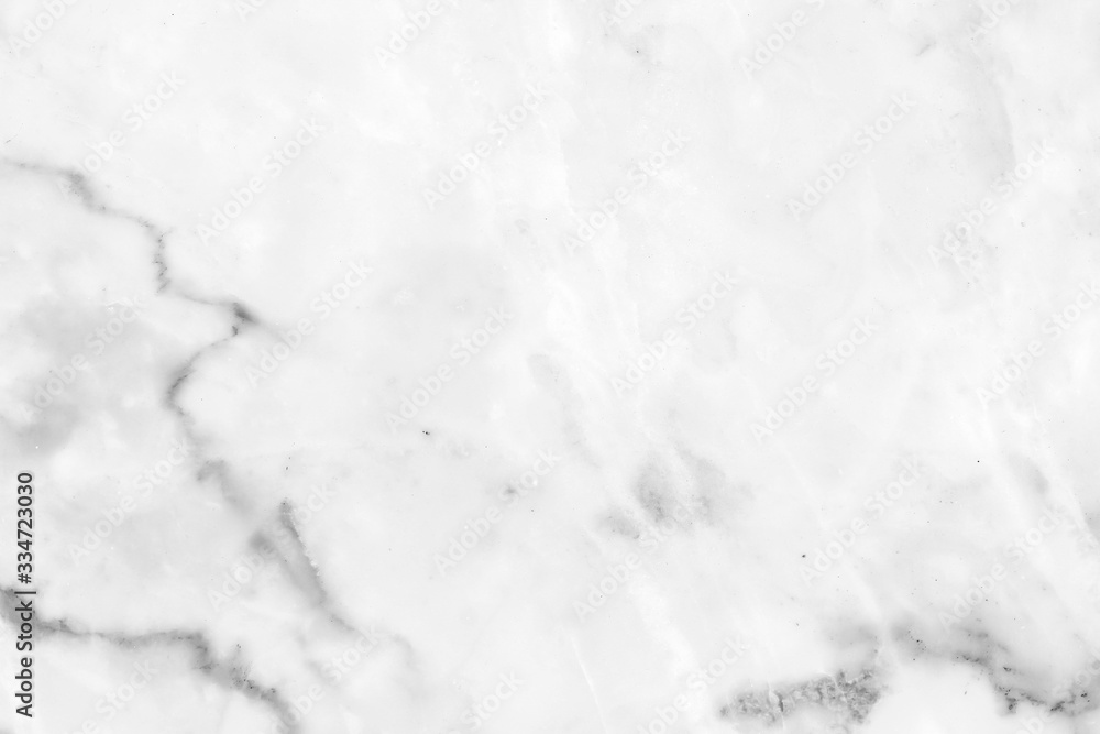 Obraz premium White marble texture with natural pattern for design art work,background