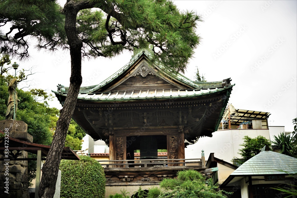 寺, 建築、庭, 伝統の, 古代の, 旅行,