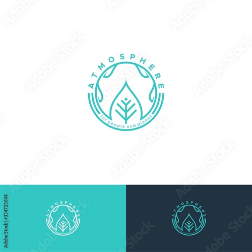 atmosphere logo design unique