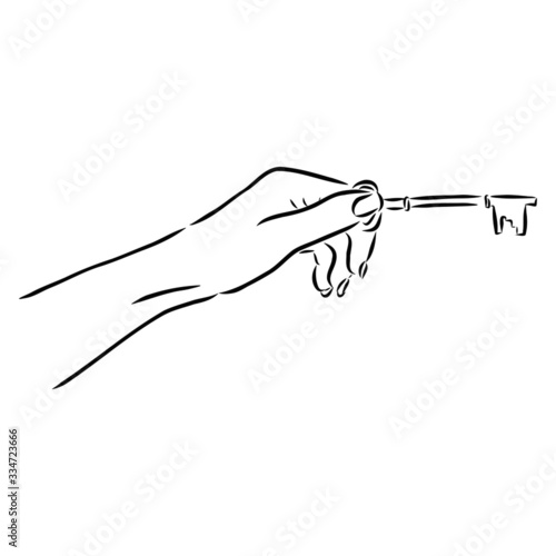 Key in hand sketch 