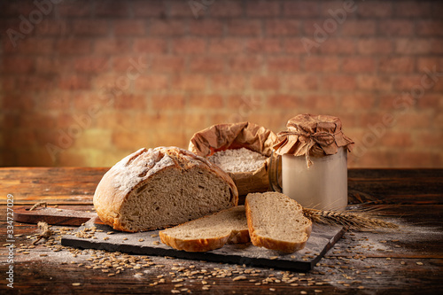 Active wheat sourdough