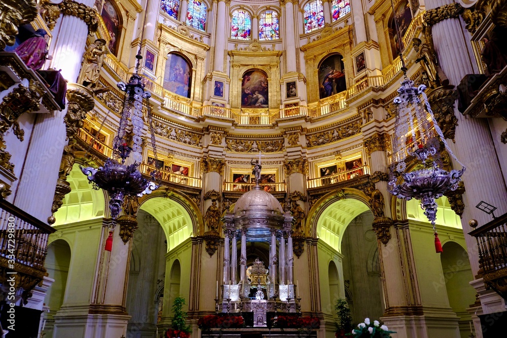 Obraz premium グラナダ大聖堂