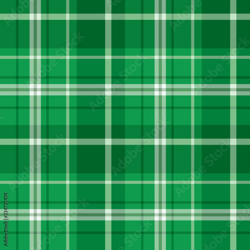 Seamless pattern in fascinating beautiful green colors for plaid, fabric, textile, clothes, tablecloth and other things. Vector image.