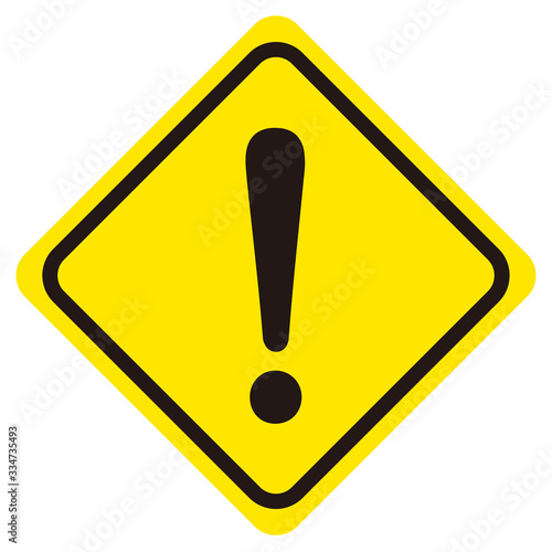 hazard sign icon vector triangle
