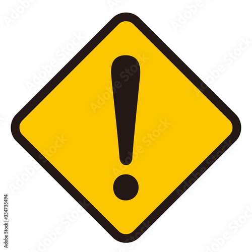 hazard sign icon vector triangle