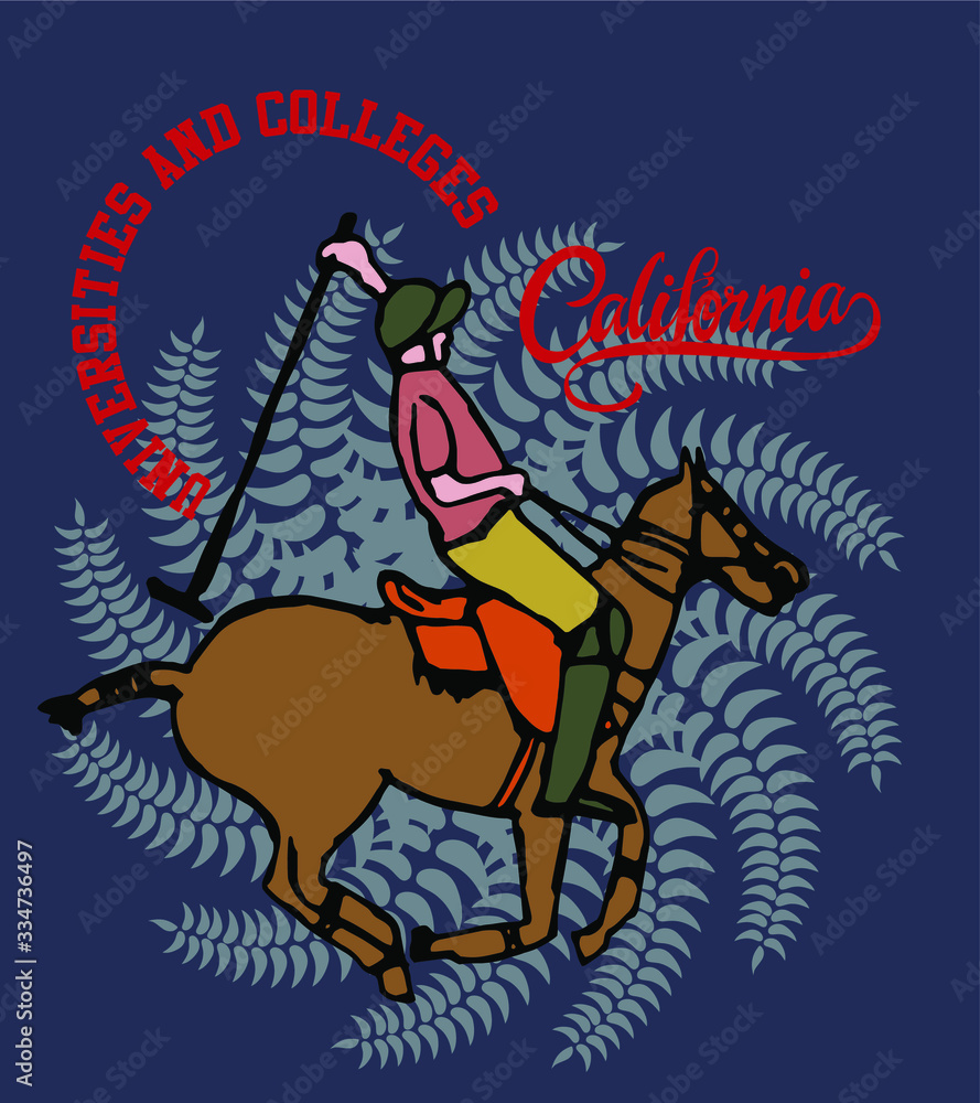 Polo sports team graphic design vector art Polo sports team graphic design vector art