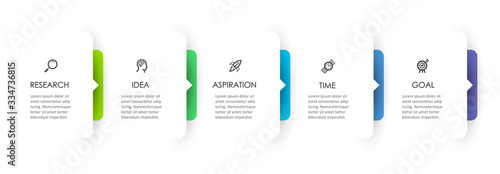 Vector infographic template