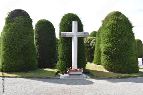 The famous cemetery Cementerio Municipal in Punta Arenas in Chile