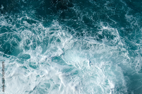 Background of aqua sea water © Alekss