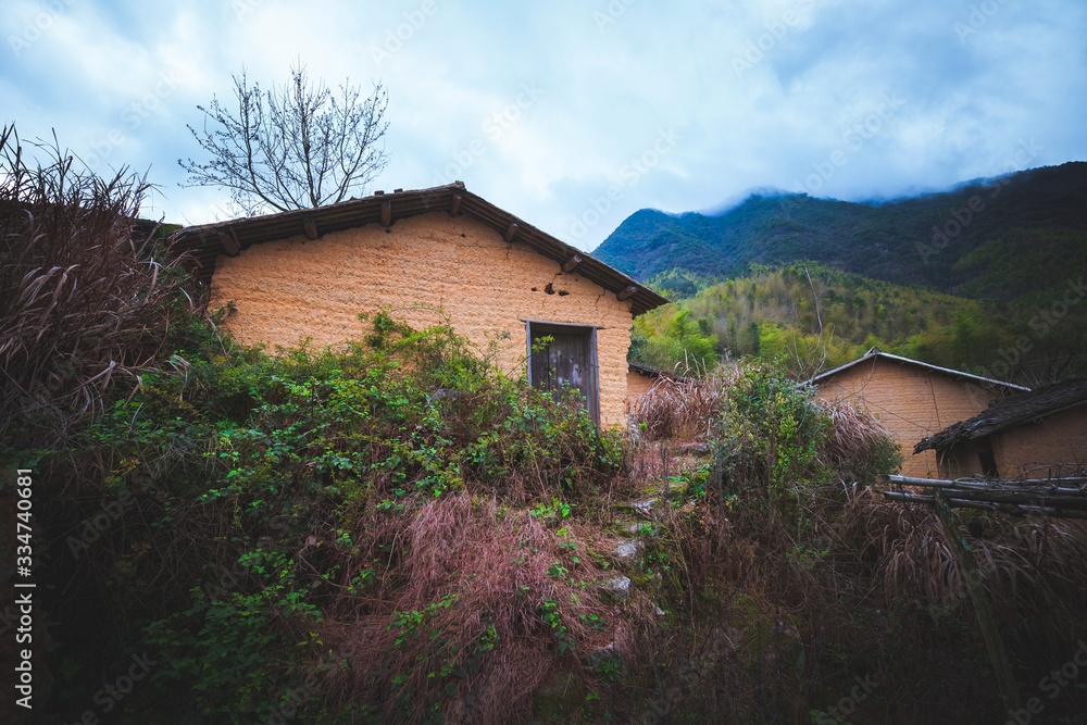 countryside landscape of China's traditional village countryside landscape of China's traditional village